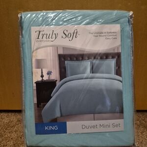 Everyday King Duvet Mini Set - Aqua